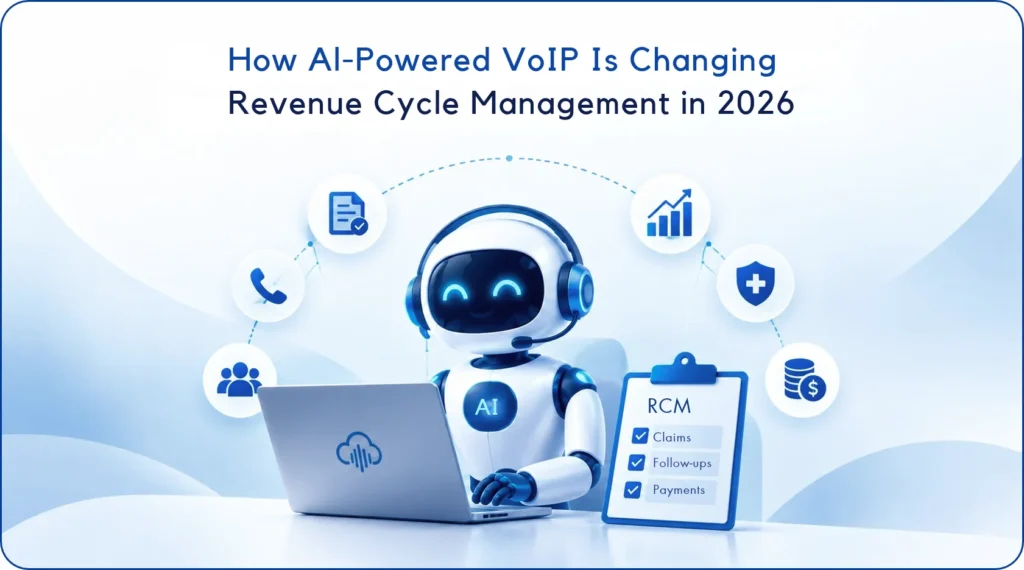 ai power voip for revenue cycle management in india