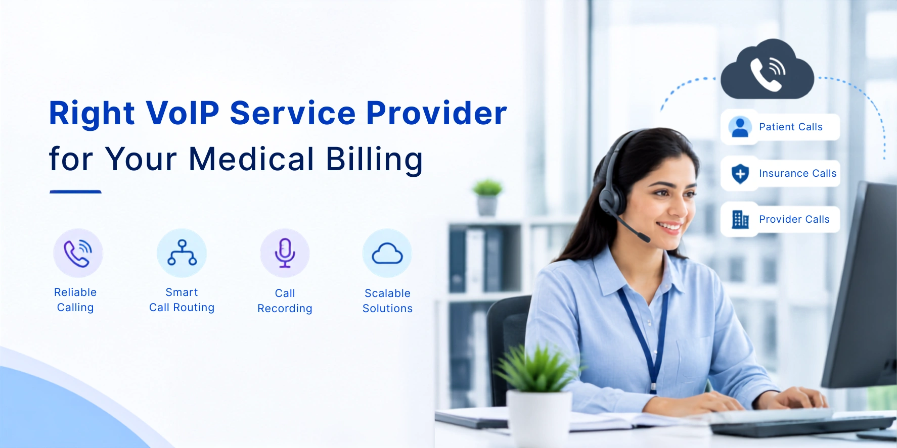 voip service for medical billing compaines
